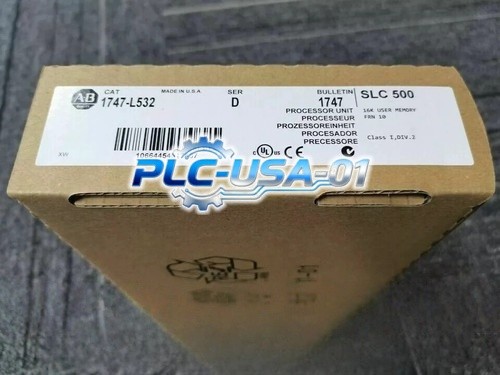 1747-L532 1PCS New Allen-Bradley 1747-L532 SER D CPU Processor Unit Fast ship