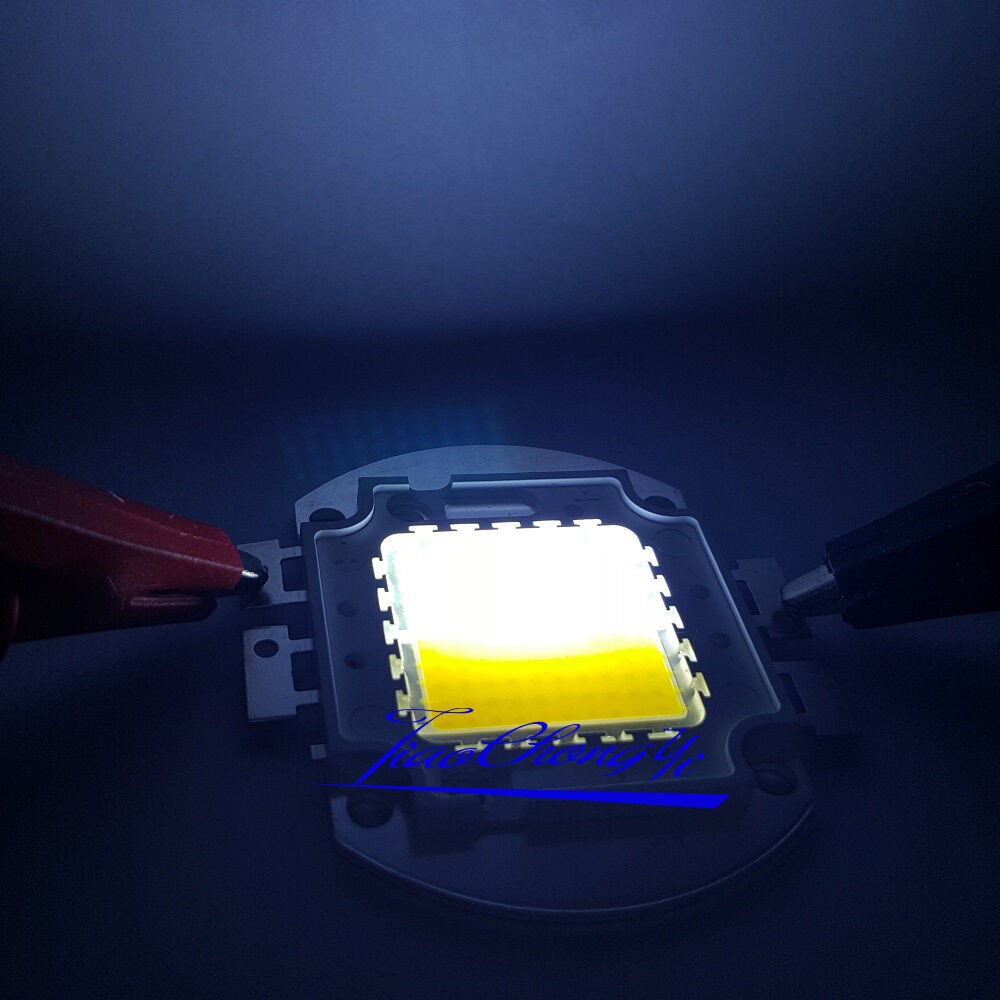 100W Double Color warm white + cool white 30-36V 3A High Power LED Light lamp