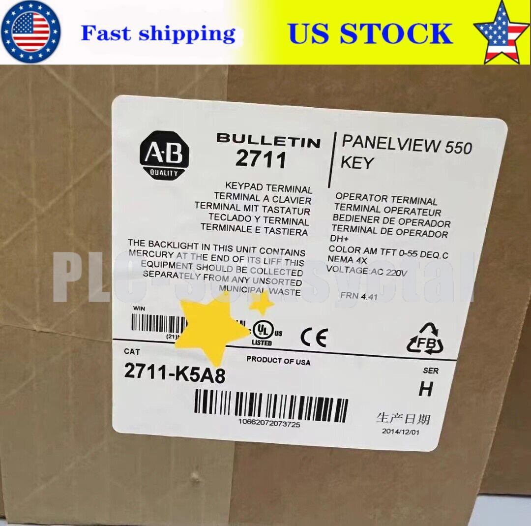 New Factory Sealed Allen Bradley 2711-K5A8 PanelView Standard Terminal