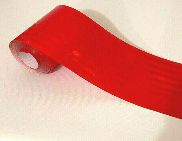 3M™ Reflective Prismatic Conspicuity Tape Series 983 Diamond Grade Red 6″