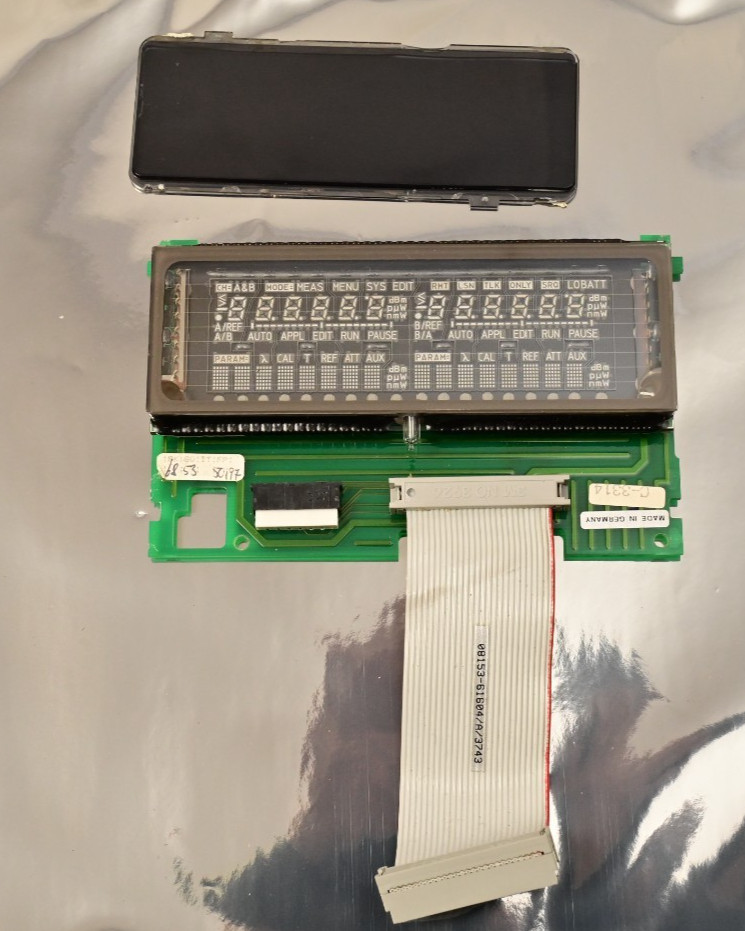 HP 8156A Vacuum Fluorescent Display VFD PC Board 8153-66504