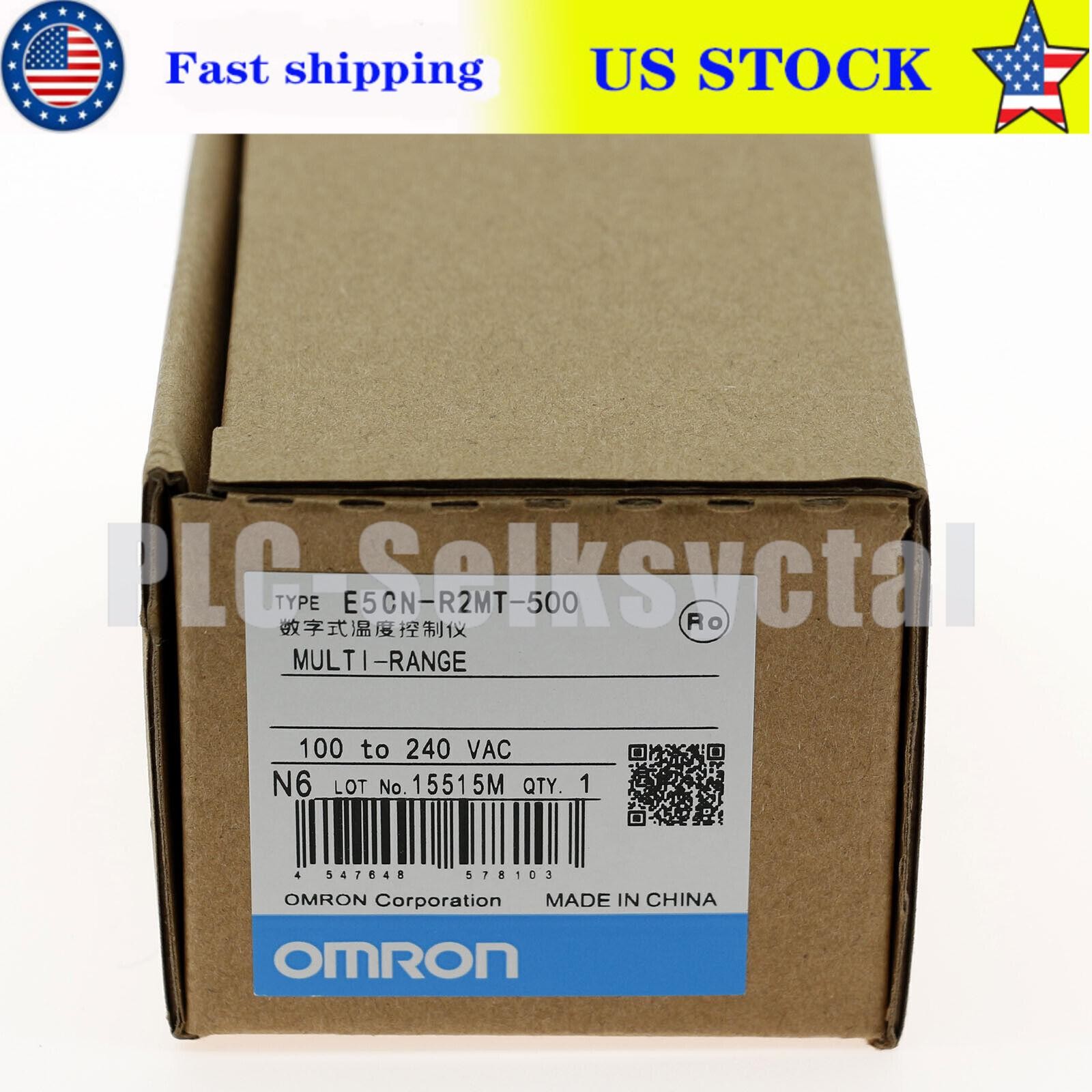 One New In Box OMRON E5CN-R2MT-500 Temperature Controller 100-240VAC US Free TAX