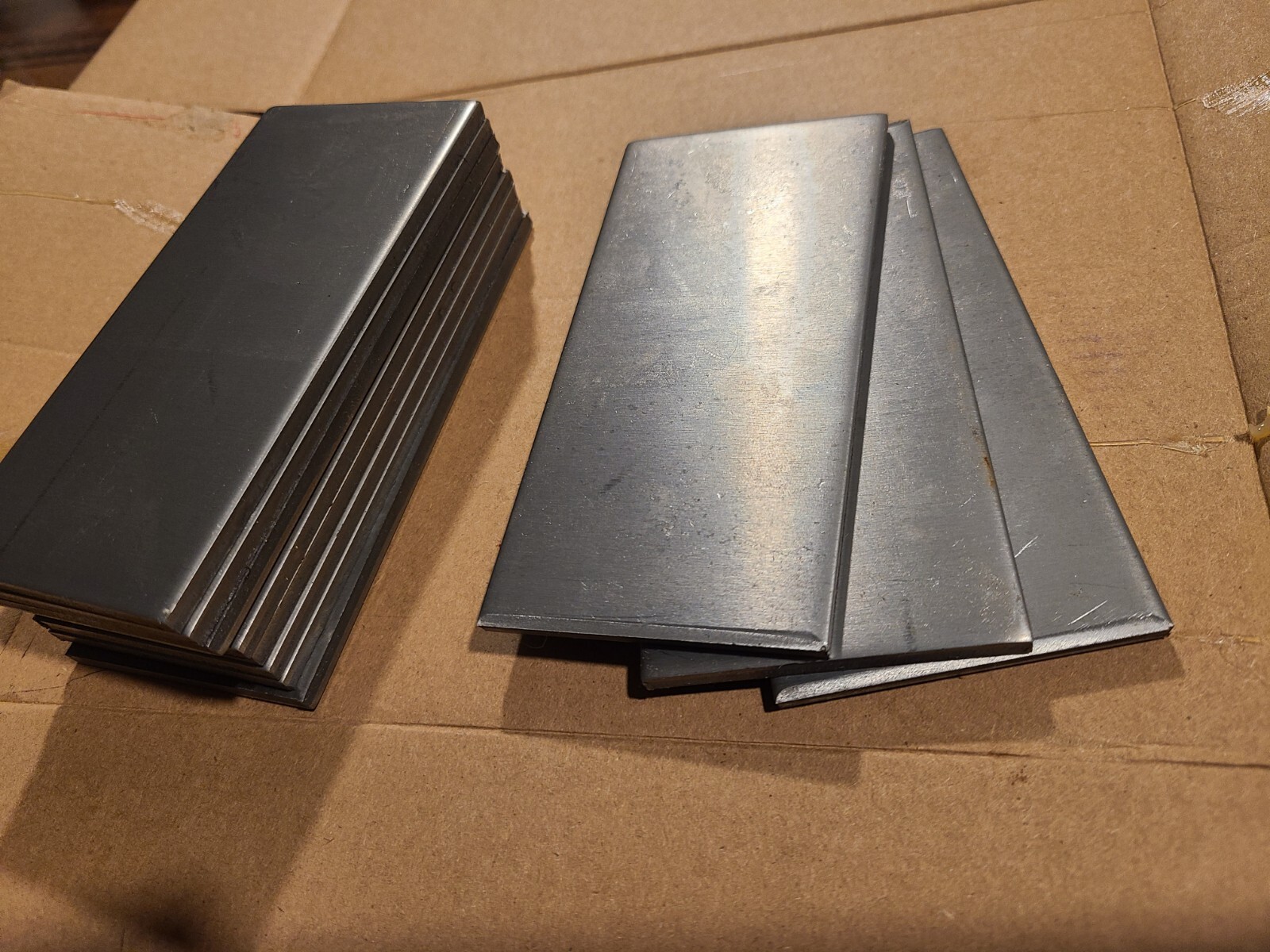 20 Practice welding Steel Plates 0.164″ Thick. 4 1/2 X 2 1/8