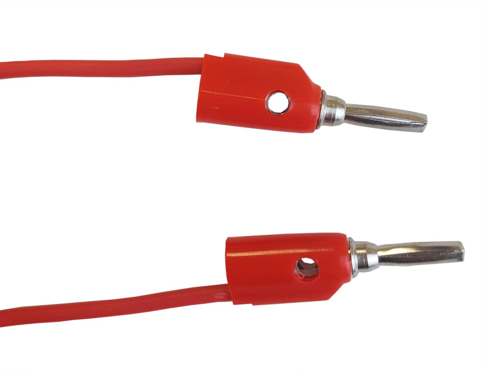 Connector Cord, 24 in., Banana to Banana, Red and Black, Pack of 3 Pairs