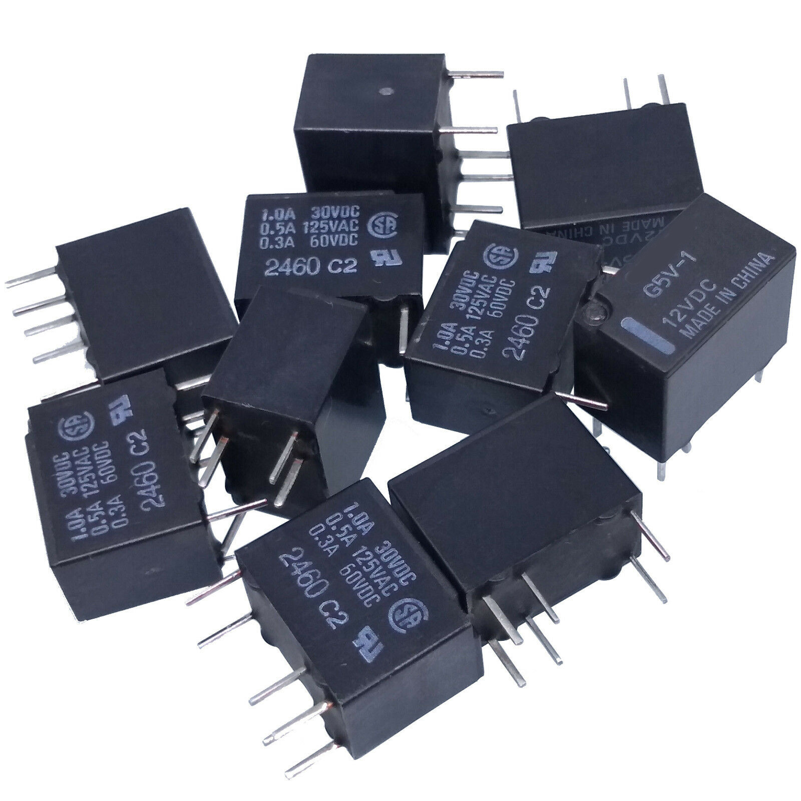 US Stock 10pcs RELAY G5V-1-12VDC G5V-1 Low Signal Relay