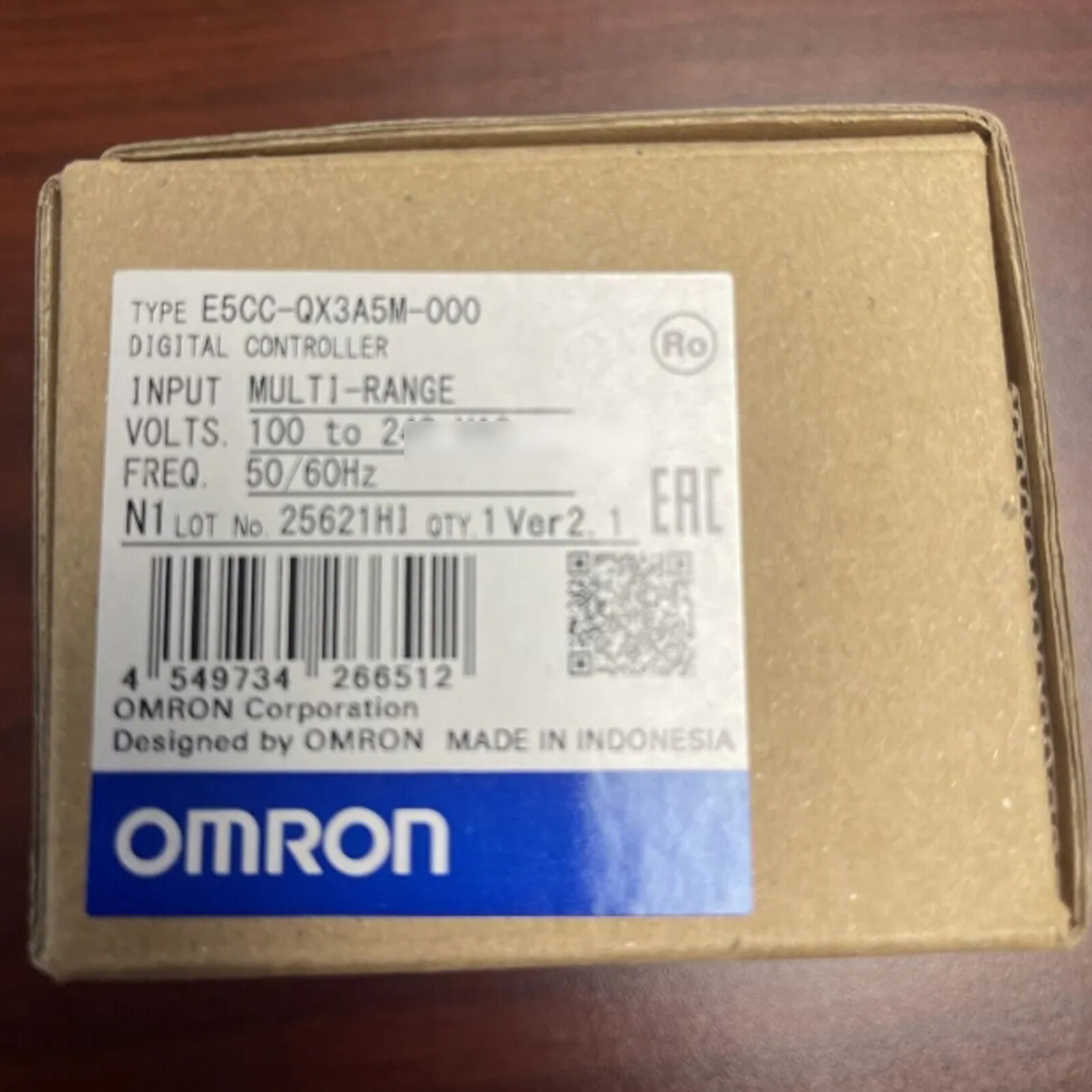 1PC New Omron E5CC-QX3A5M-000 Temperature Controller E5CCQX3A5M000 #US