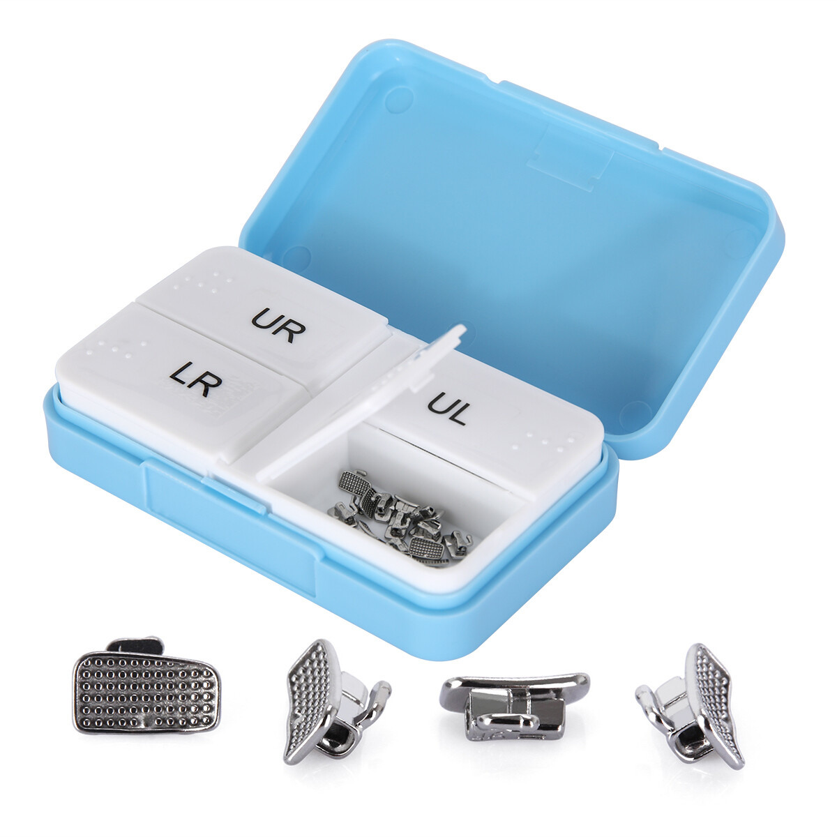 50Sets AZDENT Dental Ortho Buccal Tubes 1st 2nd Molar Roth 022 /018 Bondable