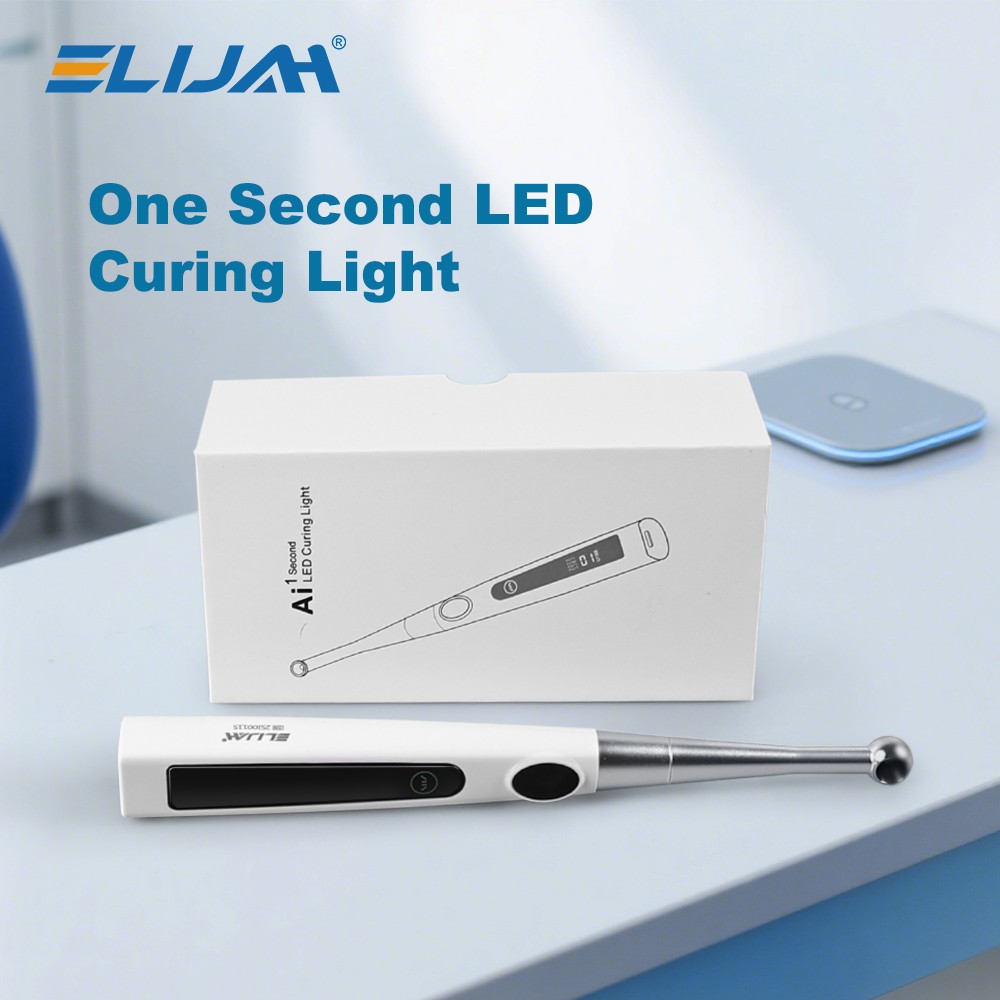 Dental Light Cure Lamp Cordless 4 Modes Metal Head LED 1S Dental Curing Light po