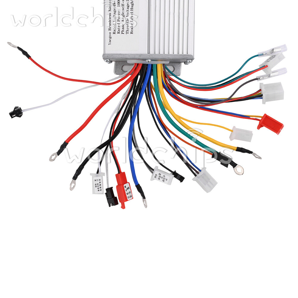 48V60V64V72V 1000W 1500W DC Motor Speed Control Dual-Mode Brushless Controller