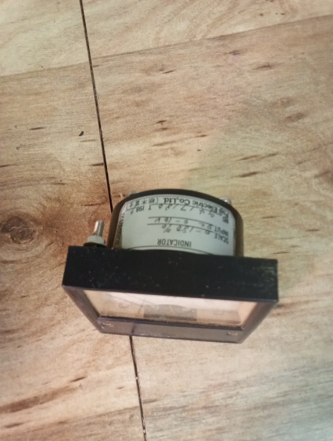 Fuji Electric FS-60 Meter AC Ammeter 0.5a Amp 500Ma Panel Mount