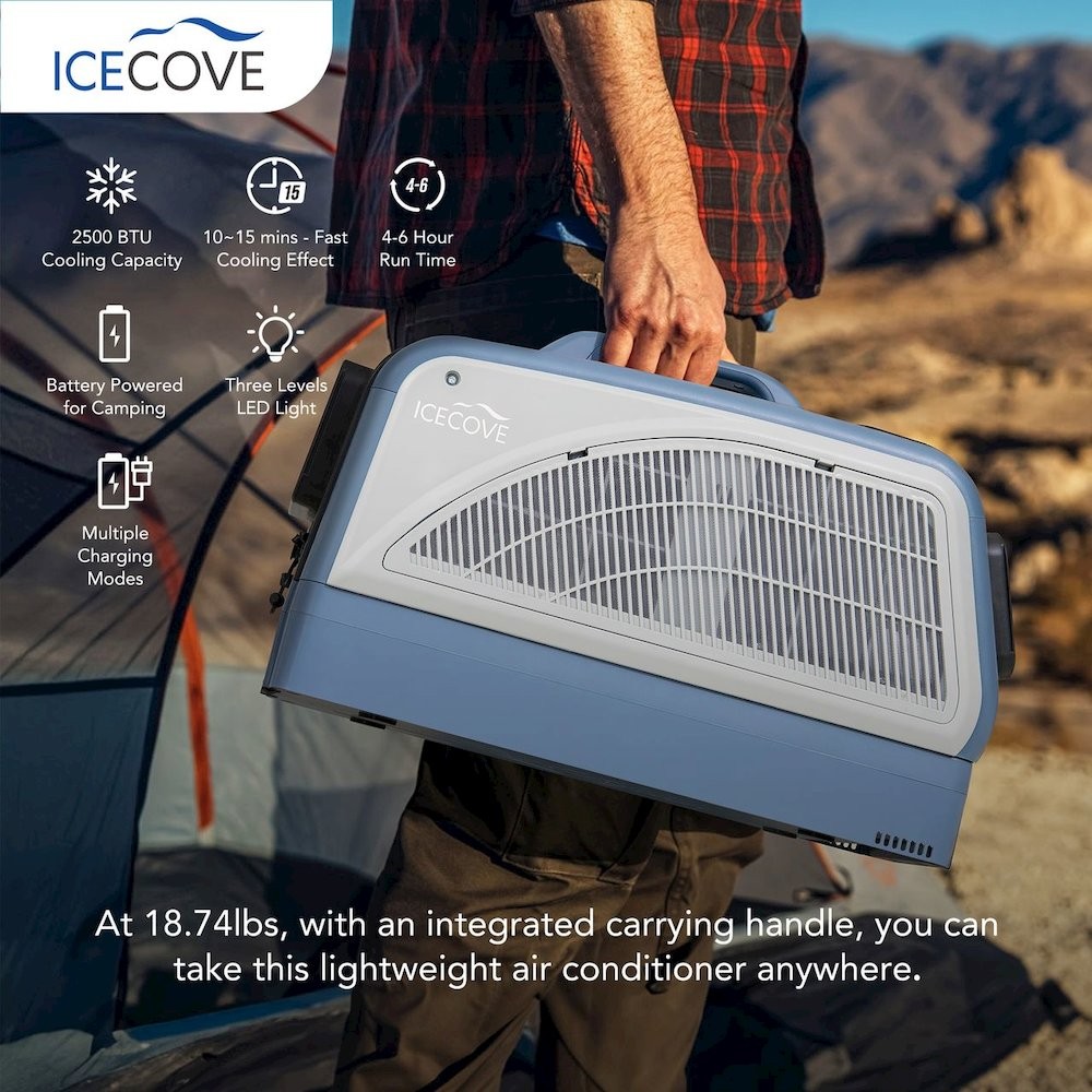 Sunjoy Portable Air Conditioner -Blue