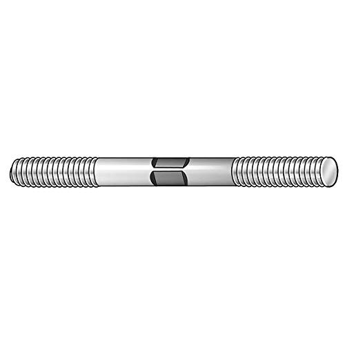 Te-Co, 40705, Dbl THD Stud, 1/2-13×3 1/2 OAL, PK2