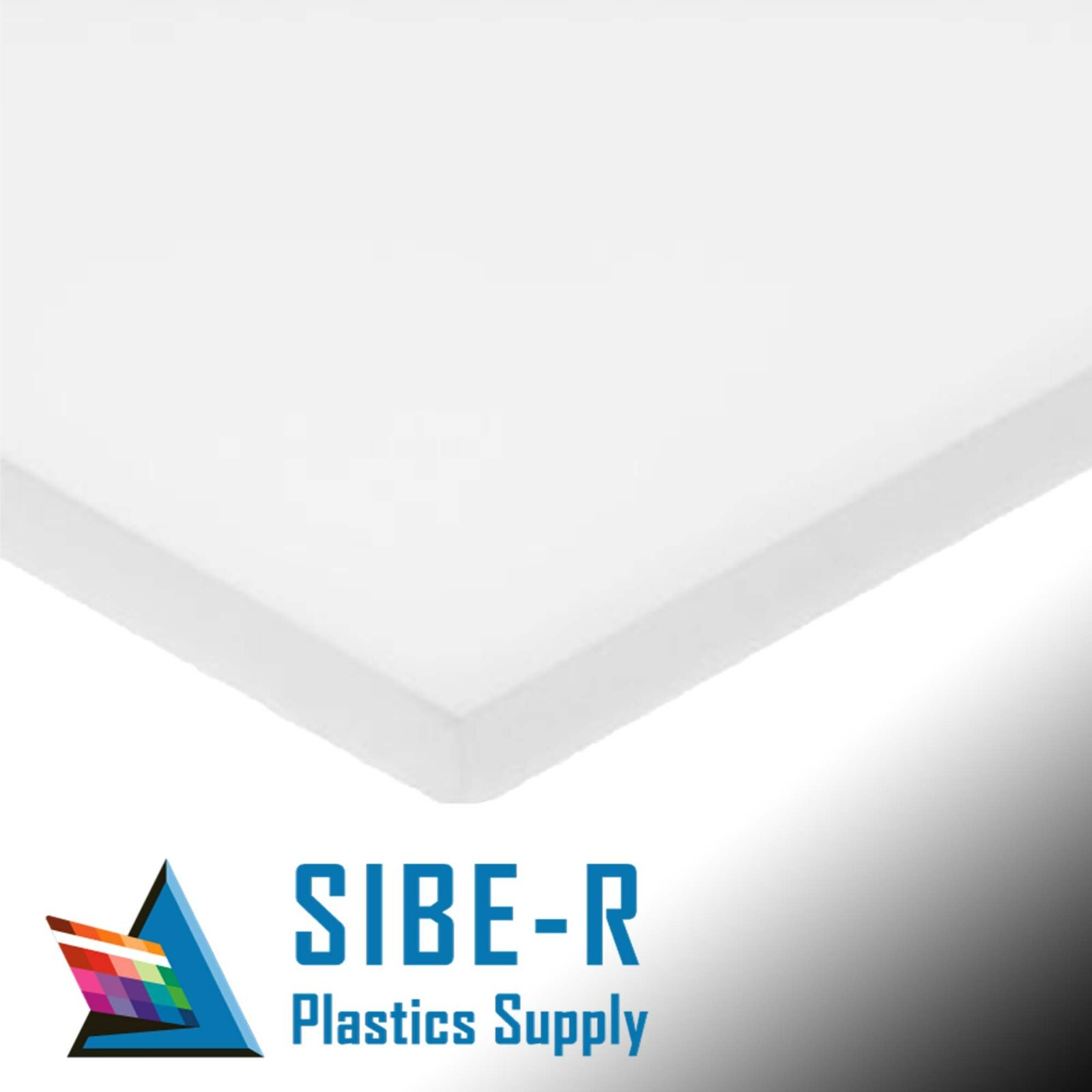 HDPE (High Density Polyethylene) Plastic Sheet 1/2″ x 12″ x 12” Natural Smooth