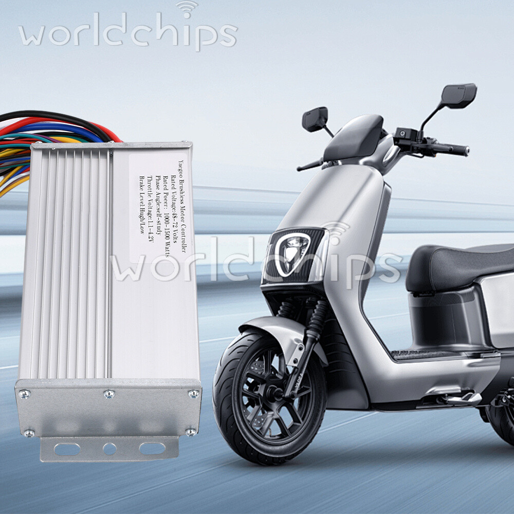 48V60V64V72V 1000W 1500W DC Motor Speed Control Dual-Mode Brushless Controller
