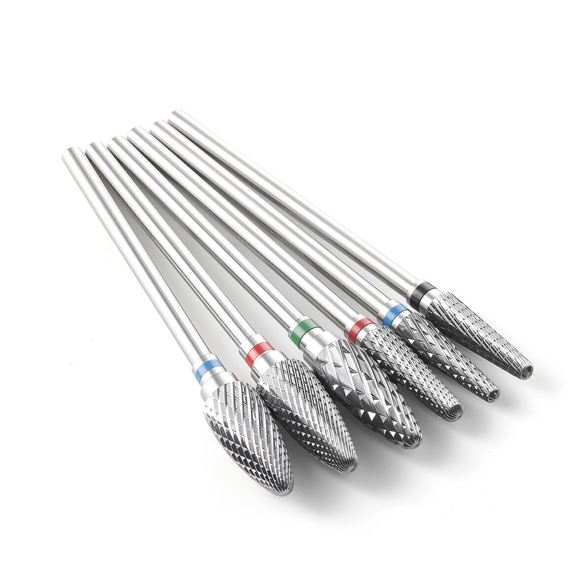 Dental Low Speed Lab Tungsten Steel HP 2.35mm Carbide Cut Burs Polishing 6 Sizes