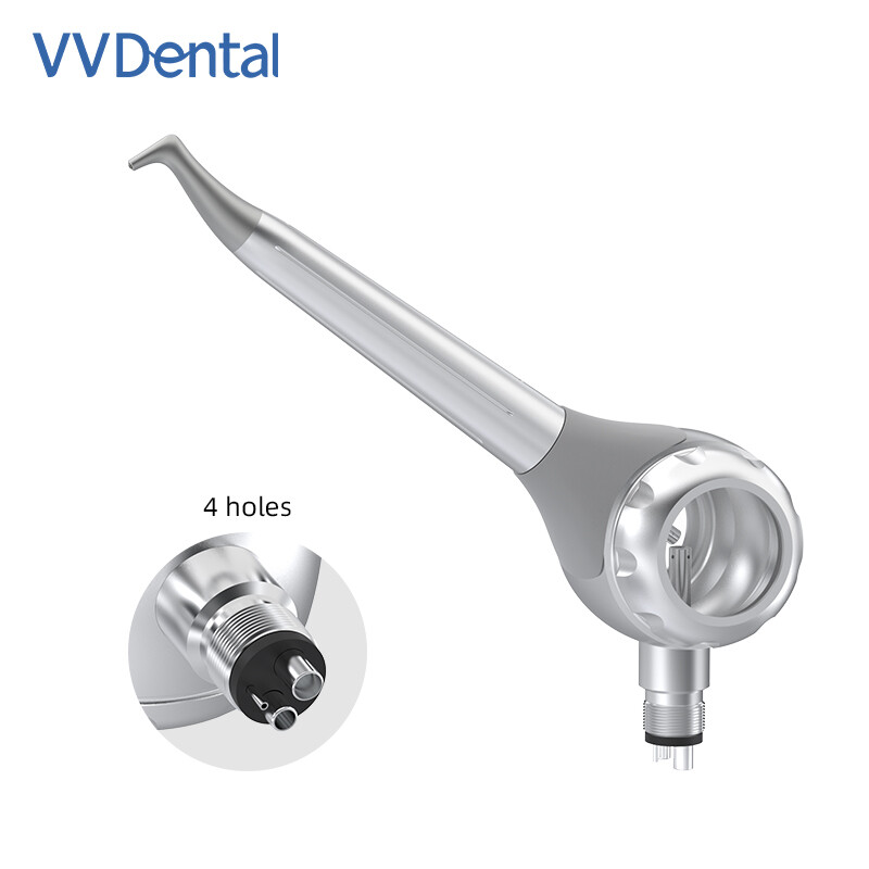 2/4 Holes Dental Air Flow Teeth Polishing Polisher Handpiece Hygiene Prophy Jet