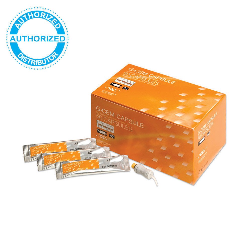 GC G-CEM Capsule A2 / AO3 / BO1 / Translucent / Assorted 50 x 0.17mL Capsules