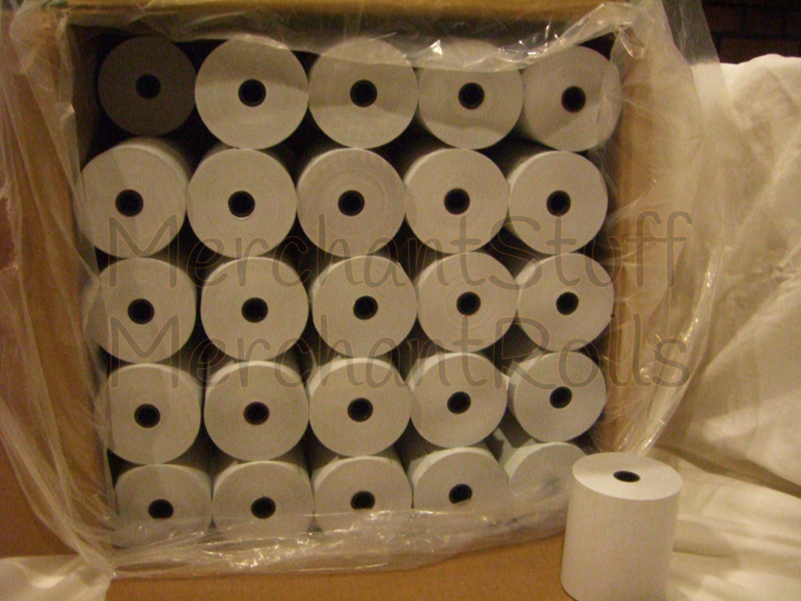 3 1/8″ x 230′ THERMAL POS RECEIPT PRINTER ROLL PAPER BPA FREE 24 Rolls GMP