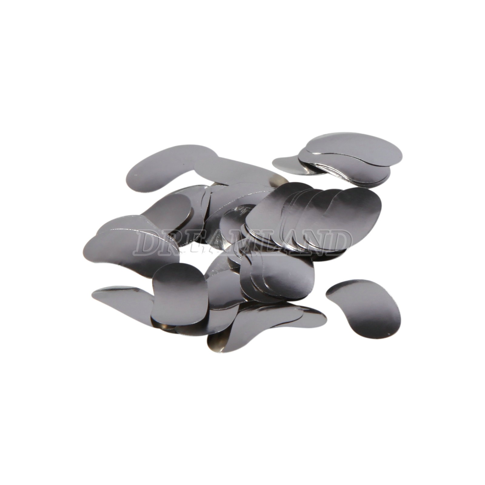 100 Pcs Dental Sectional Contoured Metal Matrices Refill Matrix Band Ledge 35um