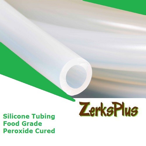Silicone Tubing 1/16″ ID x 3/16″ OD FDA Peroxide Cured High Temp