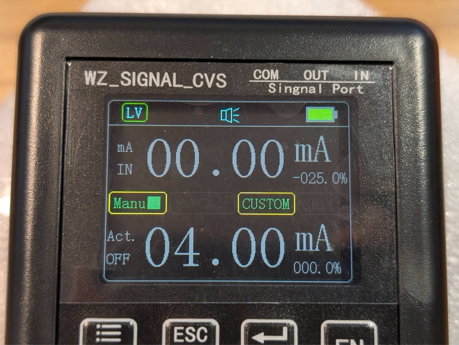 USA SHIP! 0-10V 4-20mA Signal Generator Signal Source Voltage Signal Calibrator