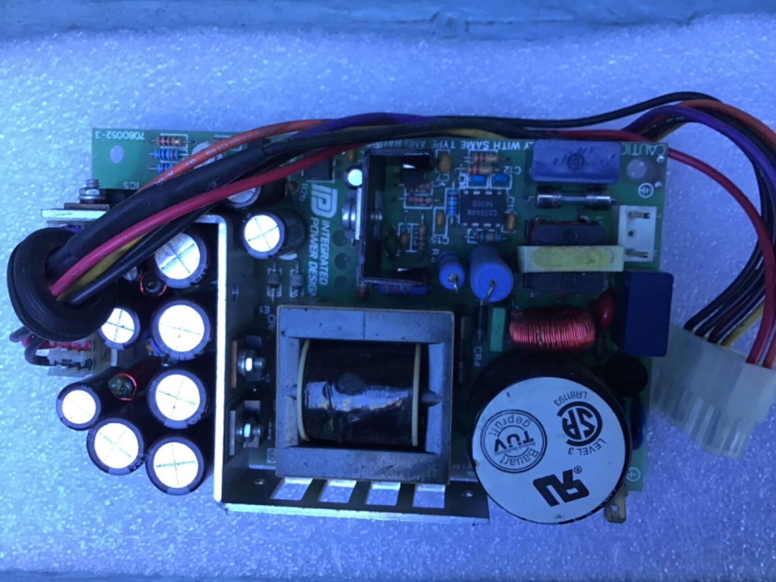 SRW-45-4004 IPD PWR SUPPLY IN 100-240V OUT 5V 5A 24V 1A -15V 0.7A +15V 0.7A