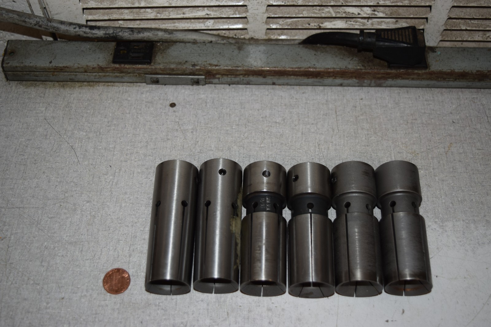 S&M Southwick & Meister 32DL Bar Loader Feeder Collet Collets Lot of 6