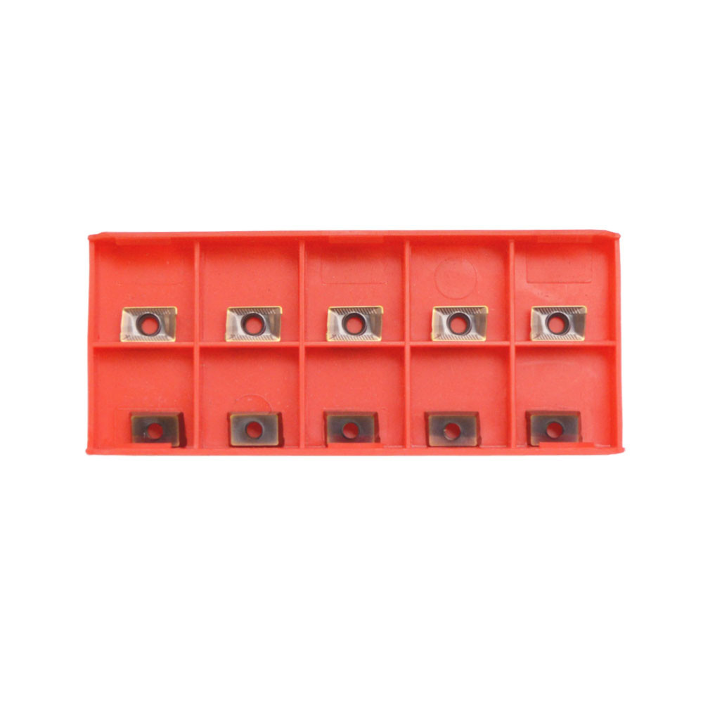 10 Pc APKT1003 Indexable Blade Carbide Turning Inserts End Mill Bit Carbide