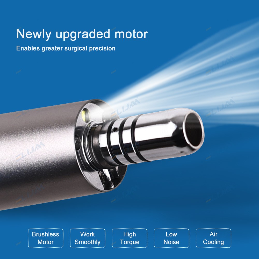 Dental Brushless Micromotor with Water Indenpendent Use Electric Micromotor New