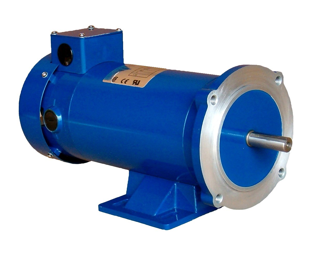 DC MOTOR, 1HP, 56C, 24V, 1750RPM, TEFC, Hallmark Industries, MD0510F