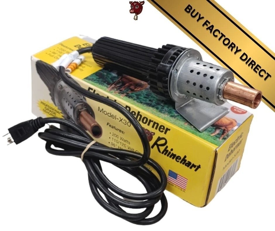 💥 Rhinehart X-30 Electric Dehorners – Calf/Goat – 1/2″ D 🔥