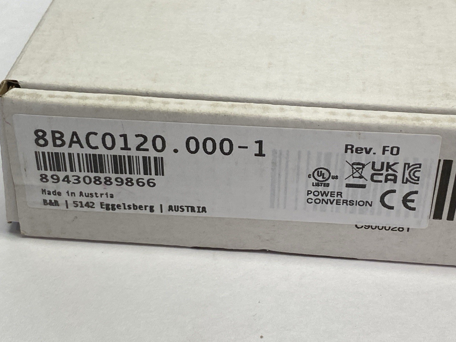 B&R 8BAC0120.000-1 Rev F0 ACOPOSmulti Plug-In Module EnDat 2.1 Interface