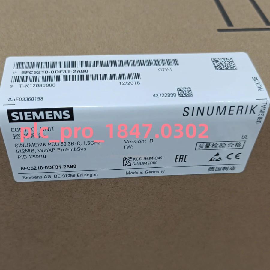 1PCS Brand New In Box Siemens 6FC5210-0DF31-2AB0 Quality assurance Fast Shipping