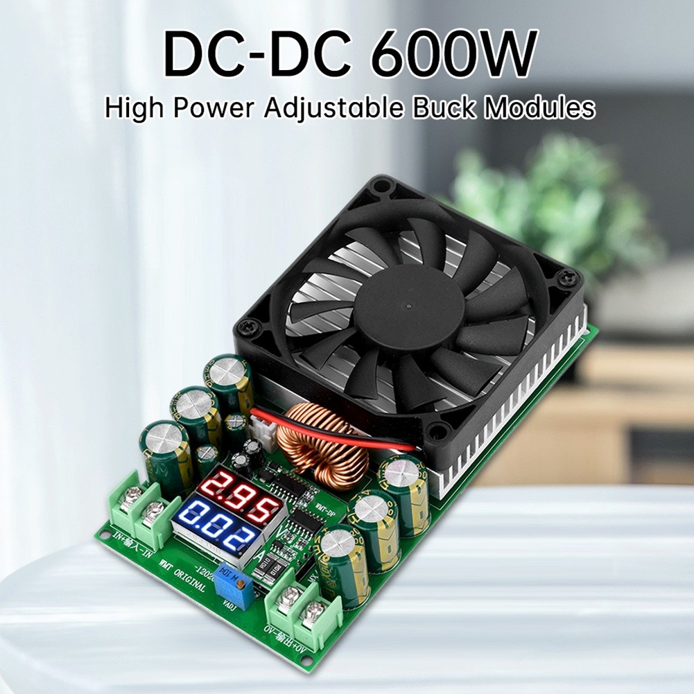 600W 20A DC-DC Buck Module CV CC Adjustable Buck Converter 120V 100V 96V1937