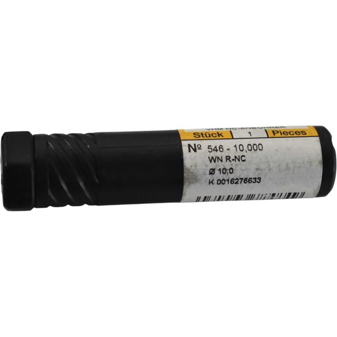NEW Guhring 546-10.000 NC Spot Drill 10mm Carbide 142 Degree