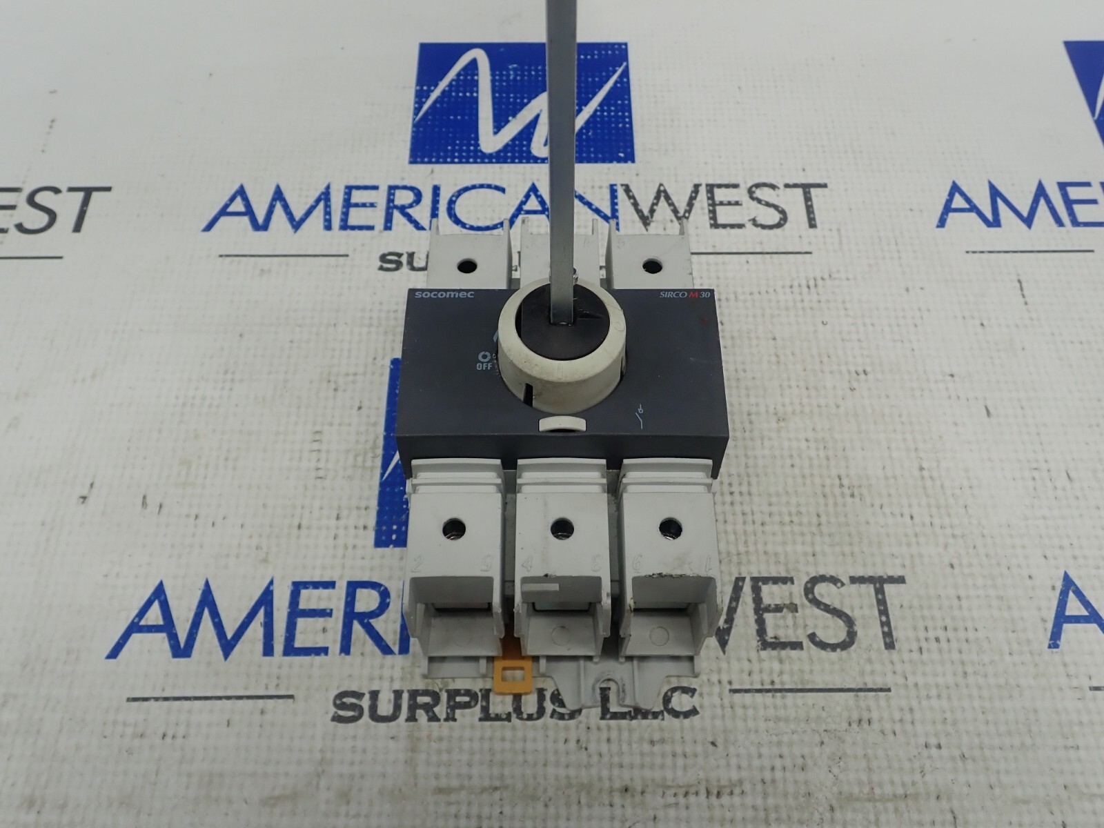 Socomec 22013003 Disconnect Load Break Switch 3P 30A 600V
