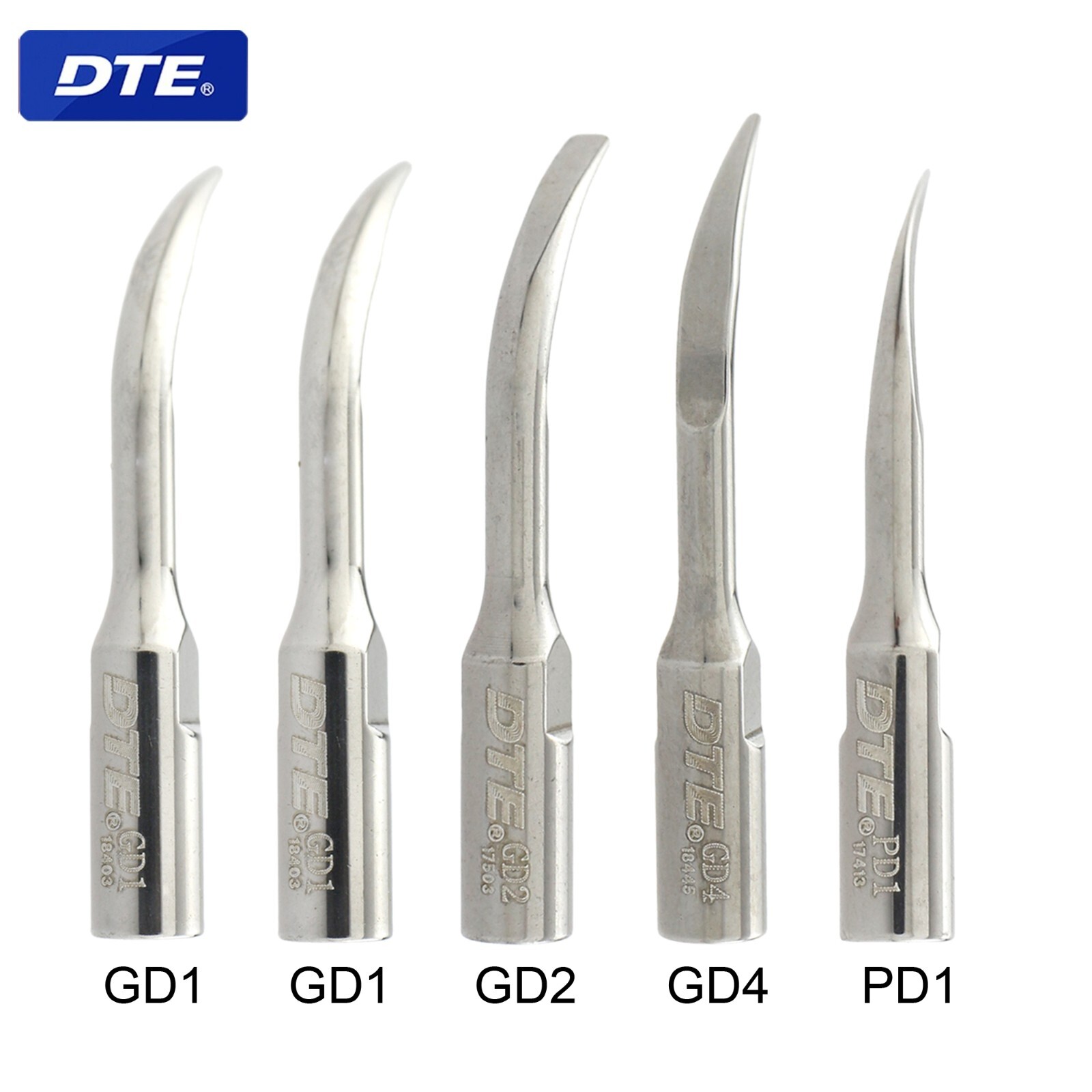 Woodpecker Dental Ultrasonic Scaler DTE V3 LED Handpiece HD-7L Piezo Tip GD1 PD1