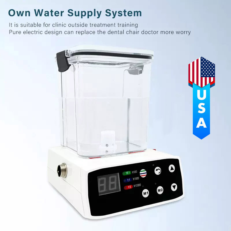 Dental Brushless LED Electric Motor 1:1/1:5/16:1 Handpiece For Lab Practice ty