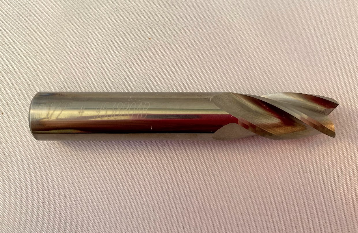 OSG 404-5000 Square End Mill, Grade High Performance, List Number 404 1/2″