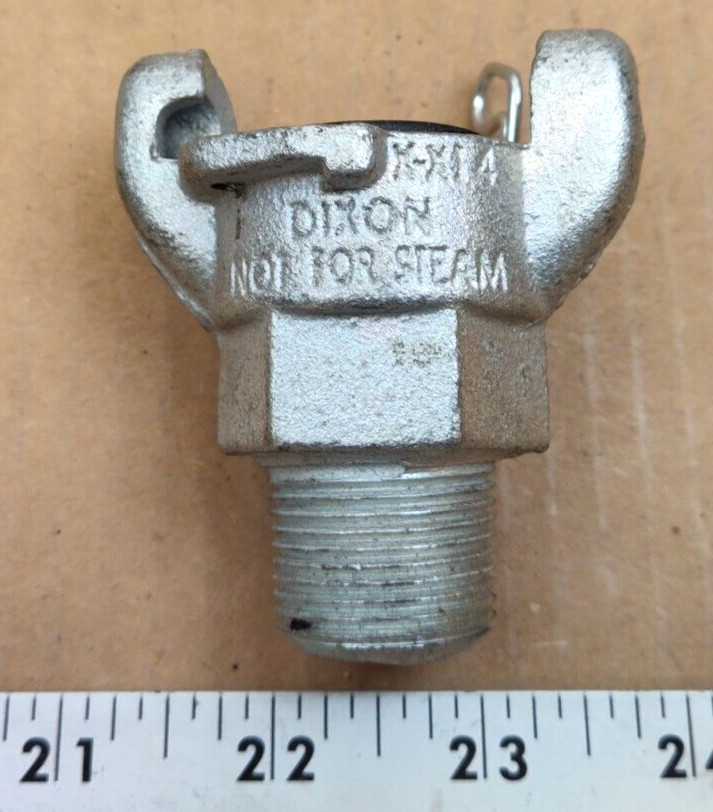 1″ Dixon AM7 Air King Universal Coupling NPT Male End MallIron Crowfoot