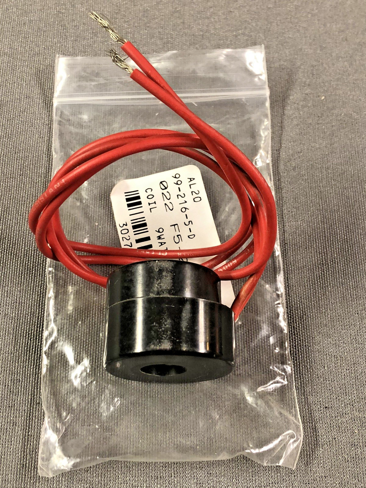 ASCO 99-216-5-D Solenoid Coil 120VAC/60Hz, 110VAC/50Hz