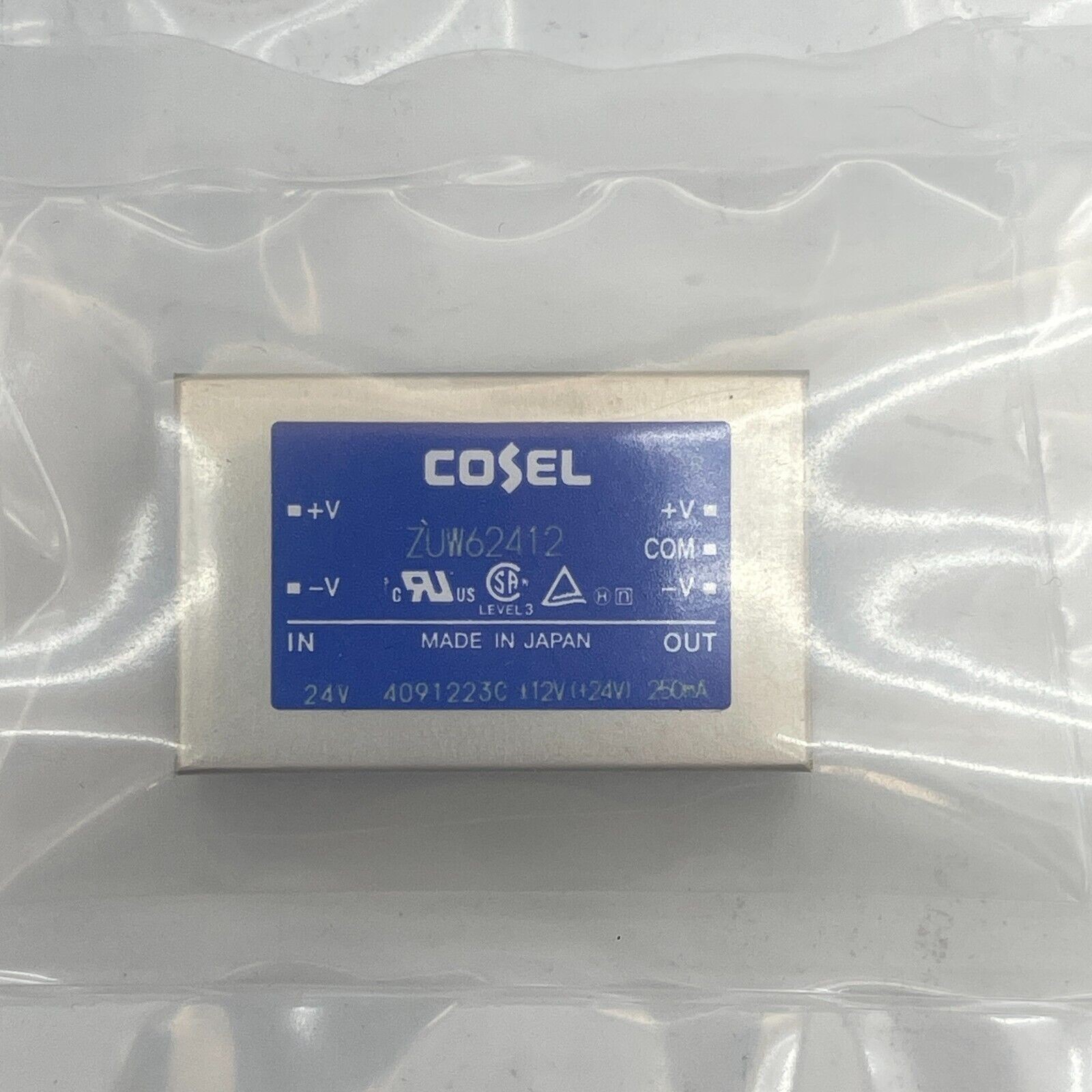 Cosel ZUW62412 Isolated Module DC/DC Converter Power Supply ZU Series