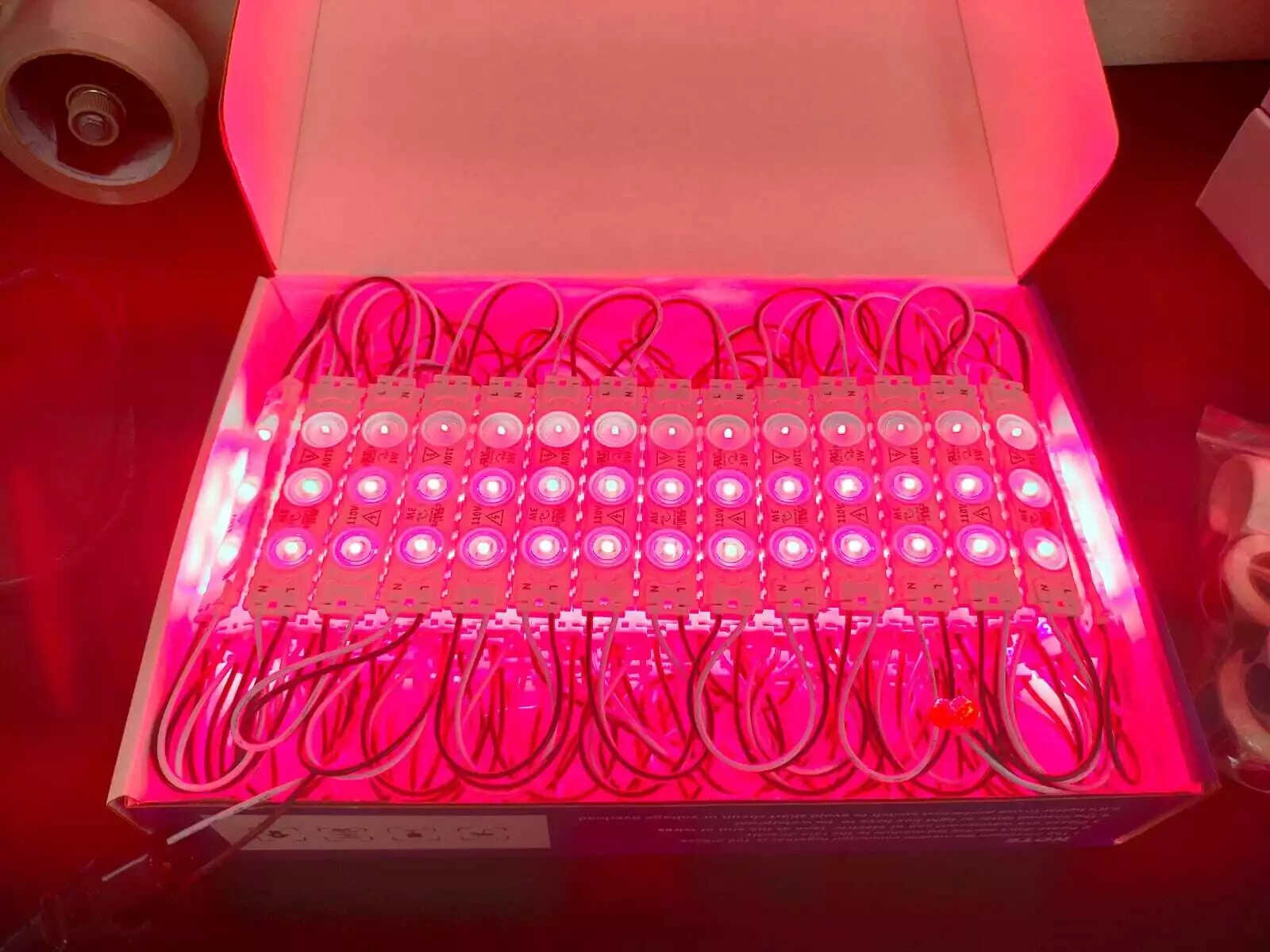 LED MODULES, LED WATERPROOF STORE LIGHTS, STORE WINDOW DISPLAY 110V 3W IP65 80FT
