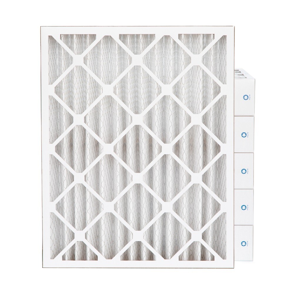 16x20x4 MERV 8 Pleated AC Furnace Air Filters. 6 Pack