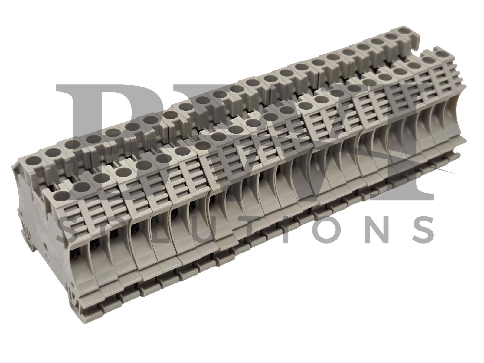 NEW Weidmuller 1020200000 Feed-Through Terminal Block WDU 6 Dark Beige Lot of 23