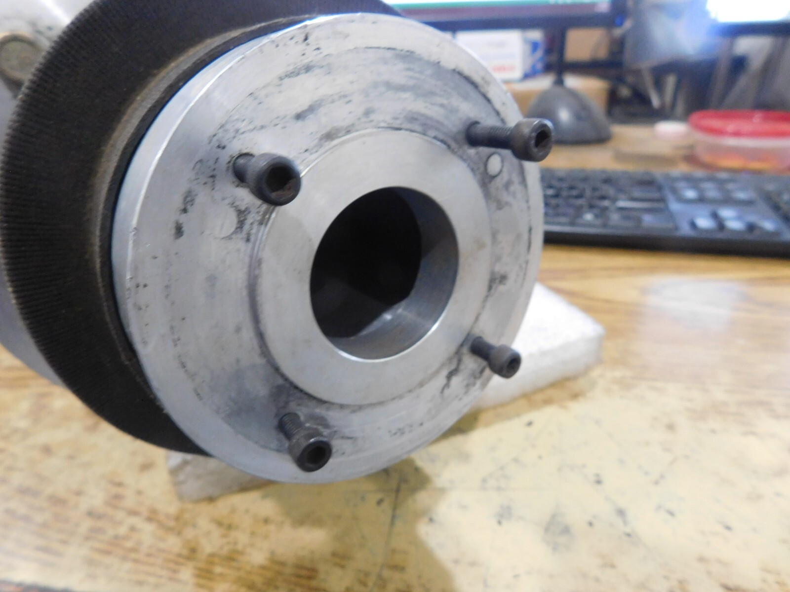 GE Motors Model: 5K32NN118X A-C Explosion-Proof Motor with Coupling. Good Spare