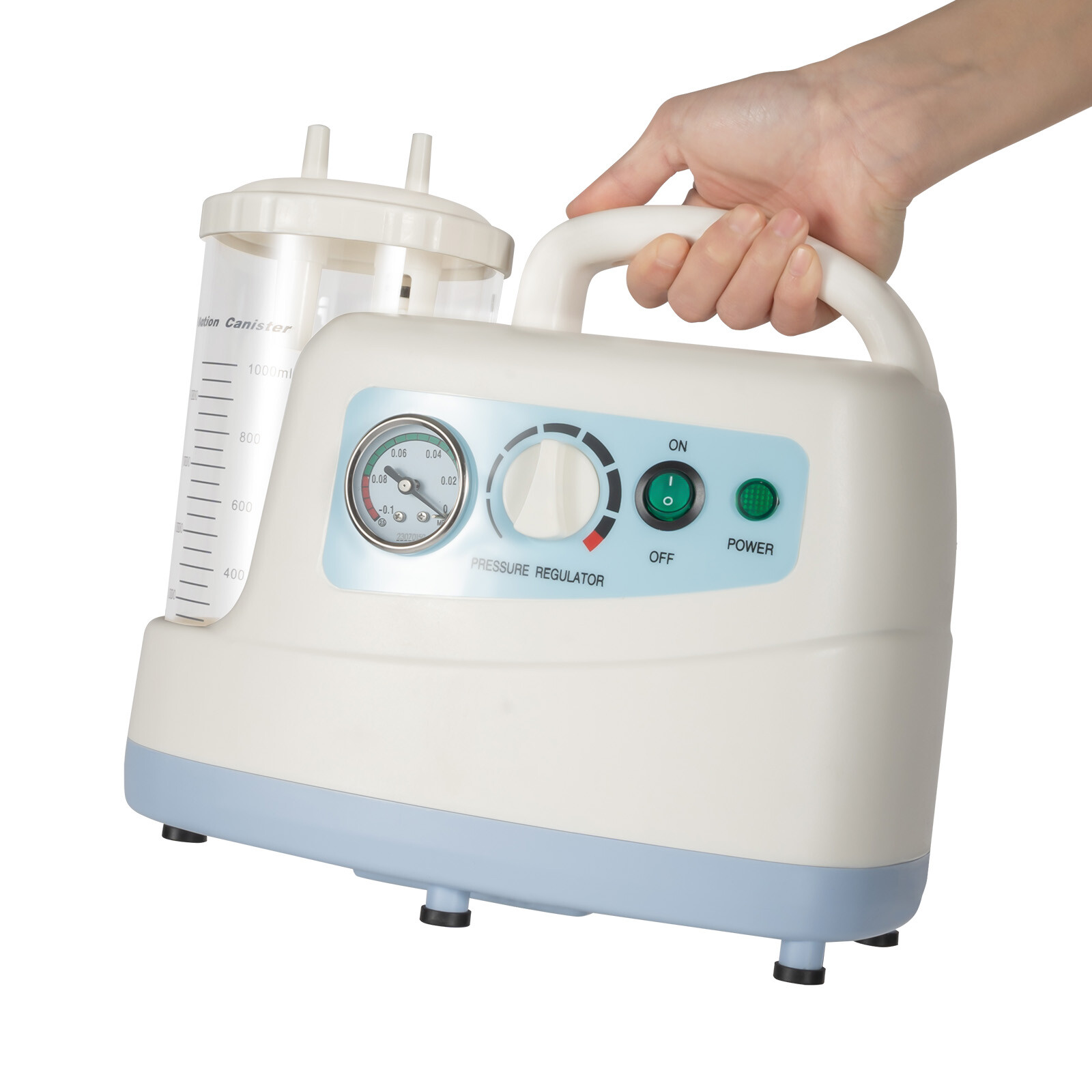 Portable Medical Vacuum Aspirator Machine Emergency Dental Phlegm Suction Unit