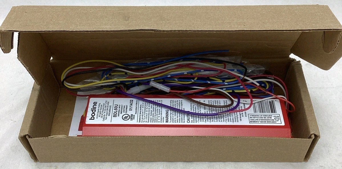 BODINE BDL60U Emergency Fluorescent Ballast 215W 12X235 BDL60UREDM