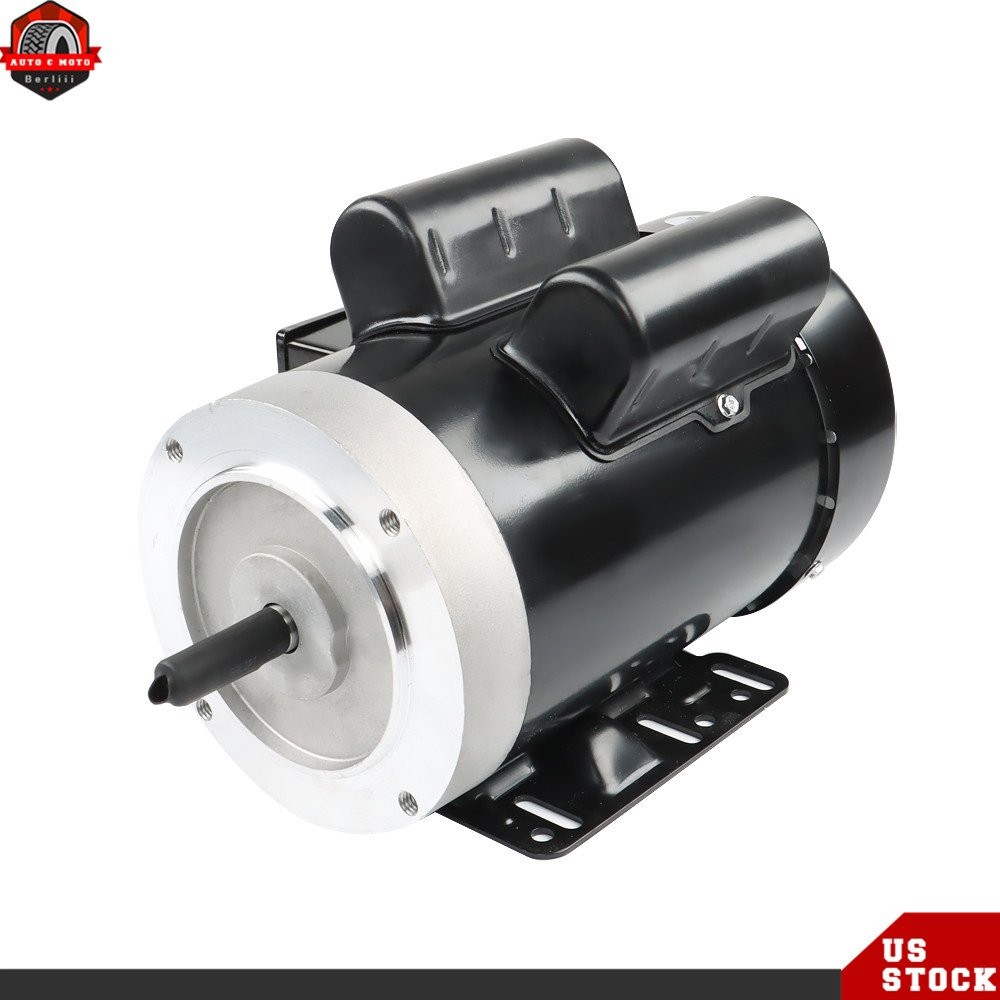 2 HP General Purpose Electric Motor ?C 3450 RPM, 115/230V, TEFC Enclosure