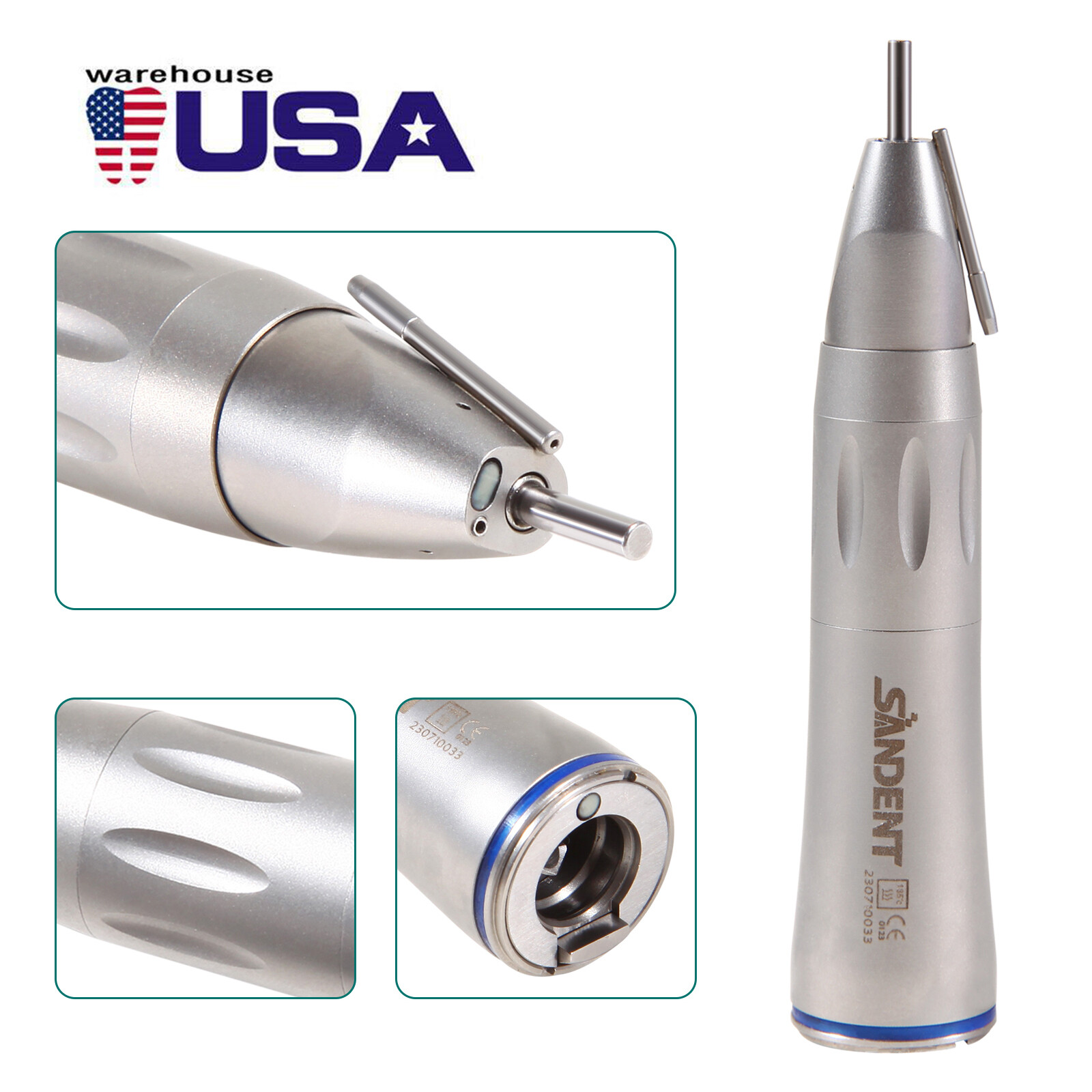 Dental Electric 1:4.2 /1:5/1:1 LED Contra Angle Increasing Surgical Handpiece